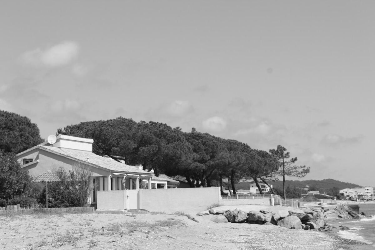 Bord de mer, pieds dans l'eau, vue panoramique Villa San-Nicolao Luaran gambar